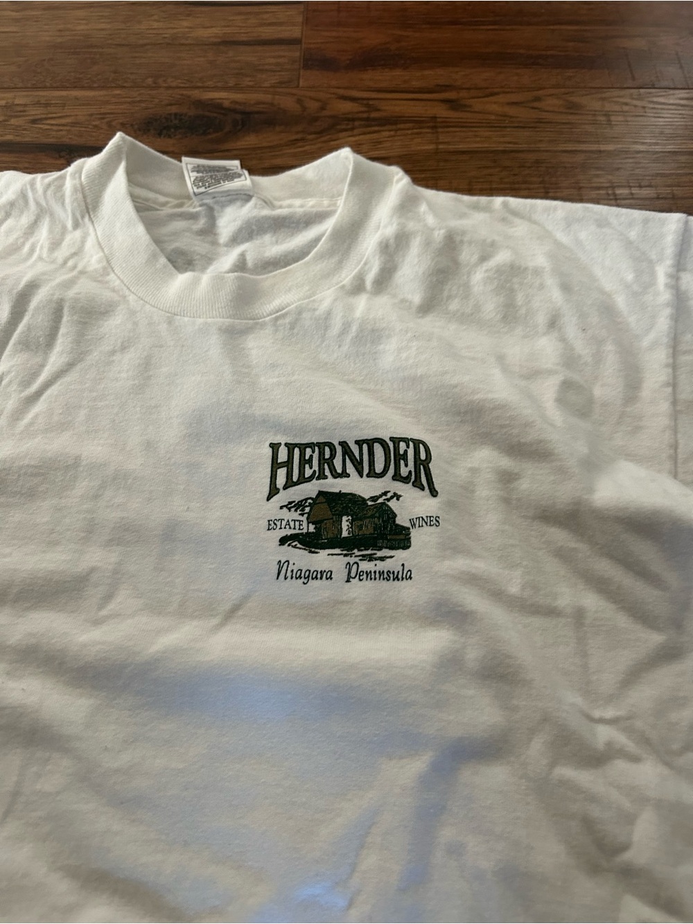 90’s Hernder Niagara Peninsula Wine Graphic Tee - Picture 2 of 5